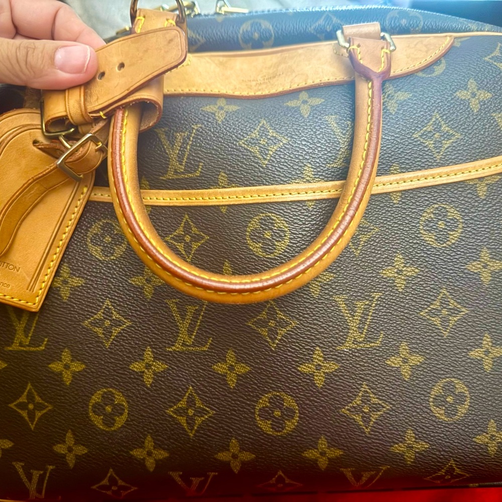 Pre-love LV Monogram Deauville Bag (tag & key sold separately)